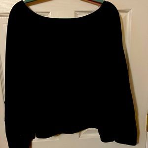SHEIN BatWing crop Long Sleeve shirt.